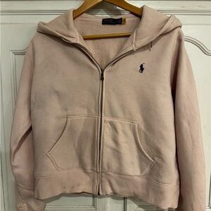 Ralph Lauren Soft Pink Fleece Jacket